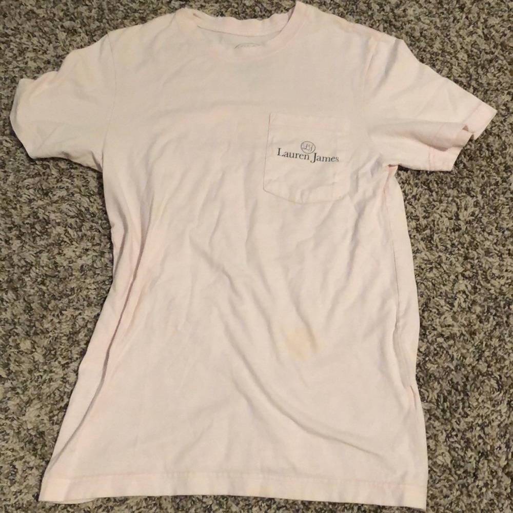 pink “Prep My Ride” Lauren James TShirt - Sz Small